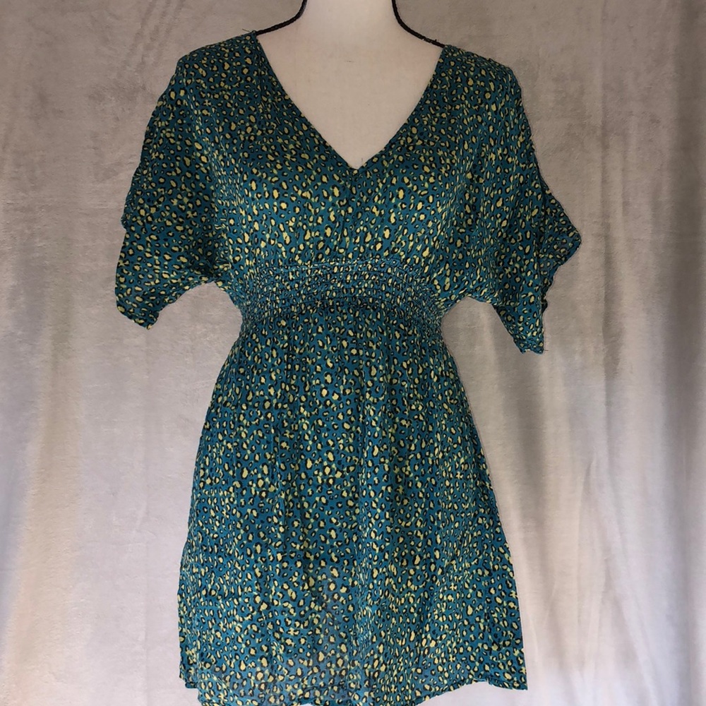 Size S leopard print Xhilaration tunic top